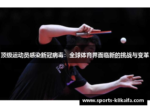 顶级运动员感染新冠病毒：全球体育界面临新的挑战与变革